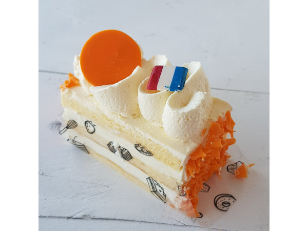 Oranje Slagroom Cake