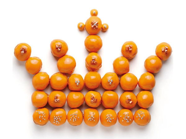 Oranje Soesjes&nbsp;per 6 verpakt